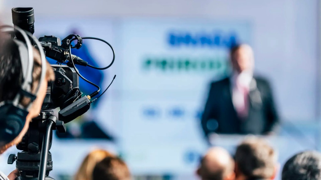 Live streaming at a conference in Frankfurt am Main
