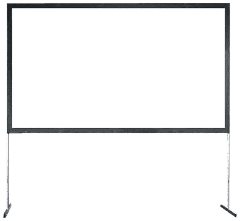 Rent AV Stumpfl Frame screen 310 × 180 cm in Frankfurt